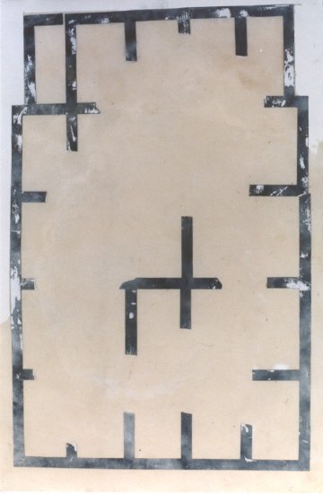 105 x 70 SERIE POMPEIA LINDES tec mixta paper